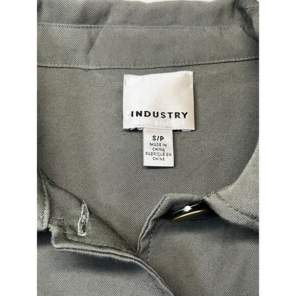 Industry Republic Clothing army green jacket size small excellent condition - Picture 2 of 6